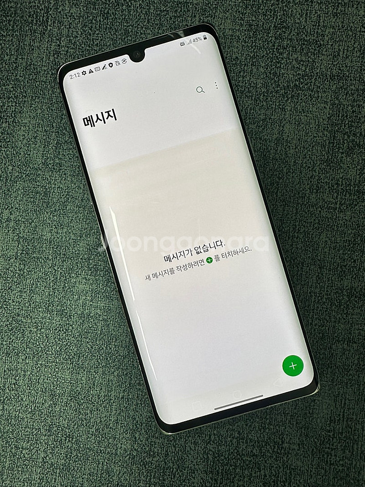 (KT) LG 벨벳 128G 화이트 21년 4월개통 약...--4