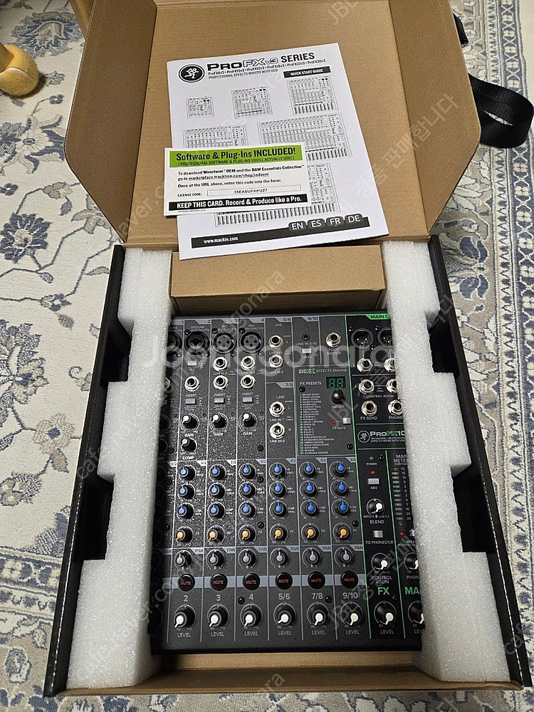 맥키오디오믹서 PROFX10V3,PROFX10V3플러스...--0