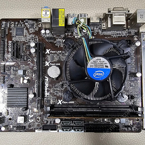 (일괄 판매) i3-4170 / B85 M-ATX 메인보드 / RAM 4GB