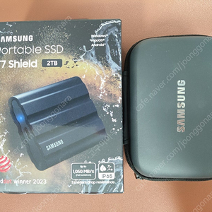 삼성전자 포터블 SSD T7 Shield (2TB) 팝니다.
