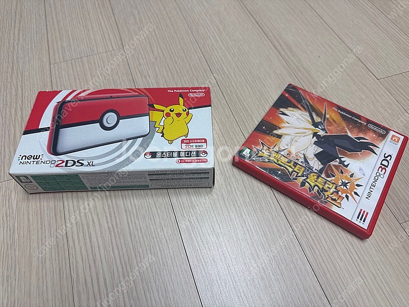 New 2DS XL 몬스터볼 에디션 포켓몬스터울트라썬 ...--0