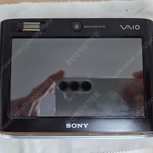 소니 umpc vgn-ux70 부품용(hdd없음)(작동영상첨부)으로 팝니다.