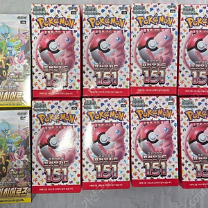 포켓몬카드 이브이히어로즈, 151 새상품 판매