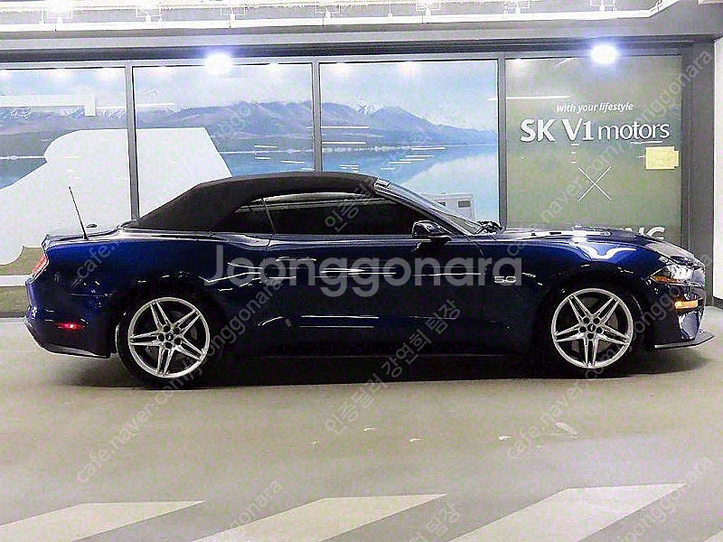 포드 머스탱 중고 머스탱 중고차 파란색 2019년식 5...--4