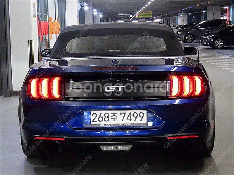 포드 머스탱 중고 머스탱 중고차 파란색 2019년식 5...--6