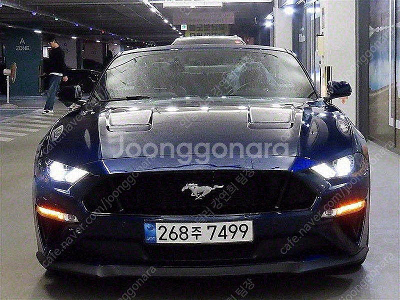 포드 머스탱 중고 머스탱 중고차 파란색 2019년식 5...--8