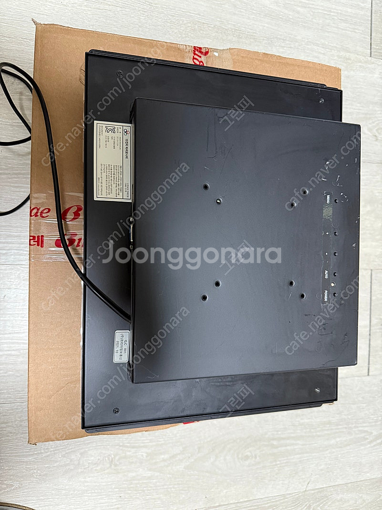 코리아정보통신 TM-15 터치식 모니터--1
