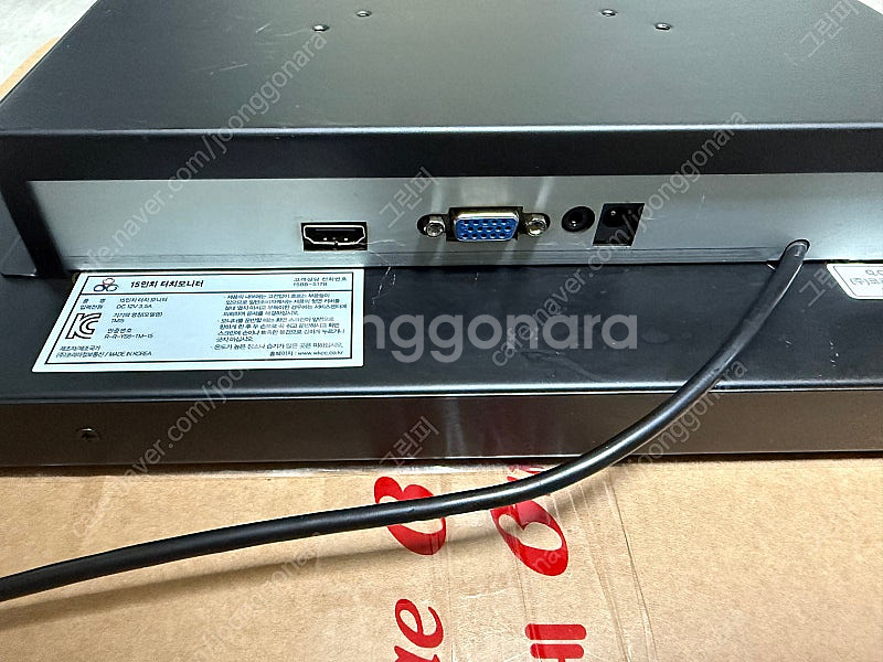 코리아정보통신 TM-15 터치식 모니터--2