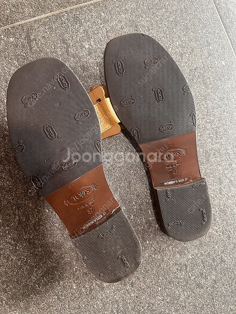 토즈 케이트 슬리퍼 베이지 37--2