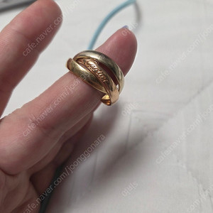 14k 삼색반지