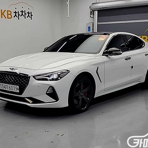 [제네시스]G70 3.3T 스포츠 AWD 프레스티지 (5인승) 2020 년 휘발유 중고차 전액할부 중고차리스 중고차수출