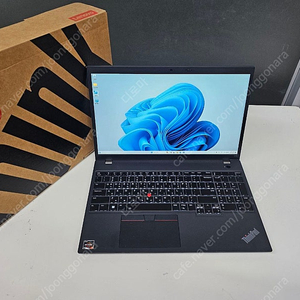씽크패드 L15 Gen4 램 16g SSD 512G NVMe Ryzen PRO 7330U 터치화면 최신제품 레노버