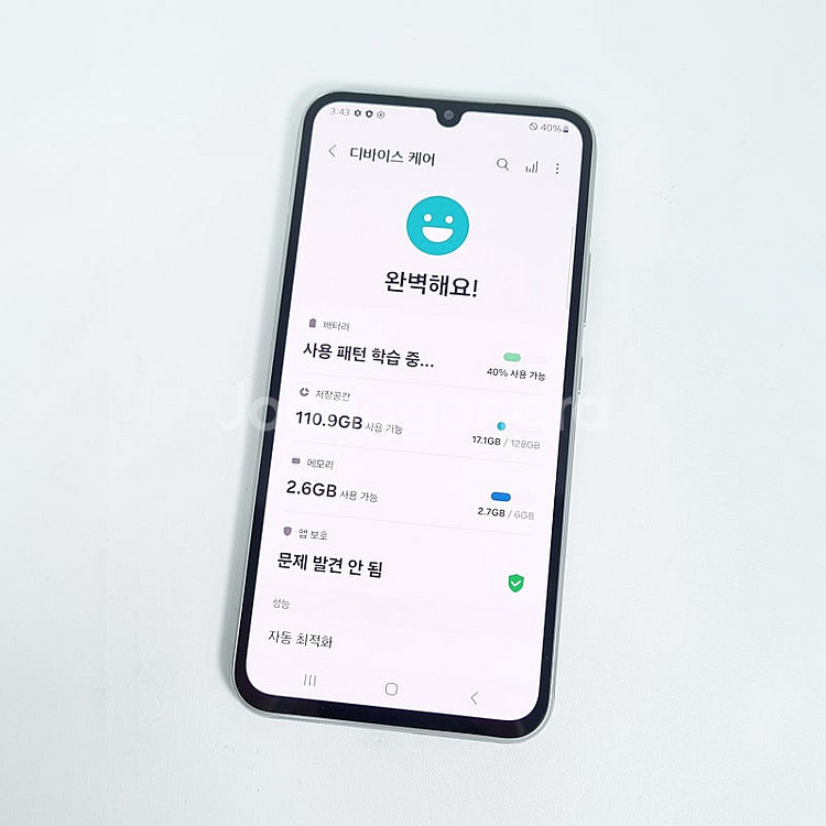 A346 ] 갤럭시 A34 실버 128기가 18.5만 ...--9