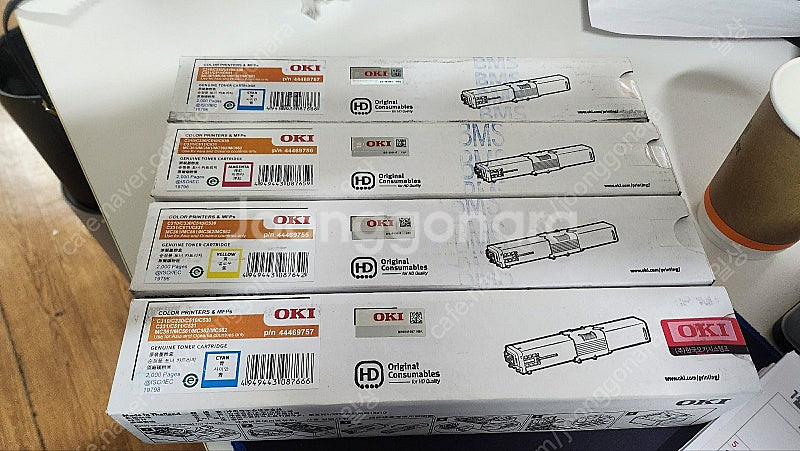 OKI 정품토너 C310/C330/C510/C530/M...--0