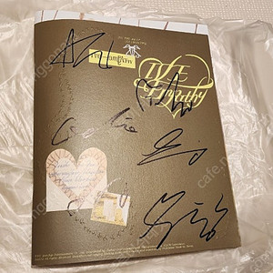 아이브 친필 사인CD empathy
