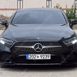 벤츠 인증중고 CLS클래스 중고차 검정색 2019년식 CLS 300d AMG Line 수원중고차