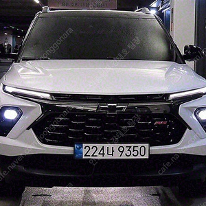 트레일블레이저 중고차 쉐보레 소형SUV 중고 흰색 2024년식 18,963km 가솔린 1.35 터보 2WD RS 중고자동차