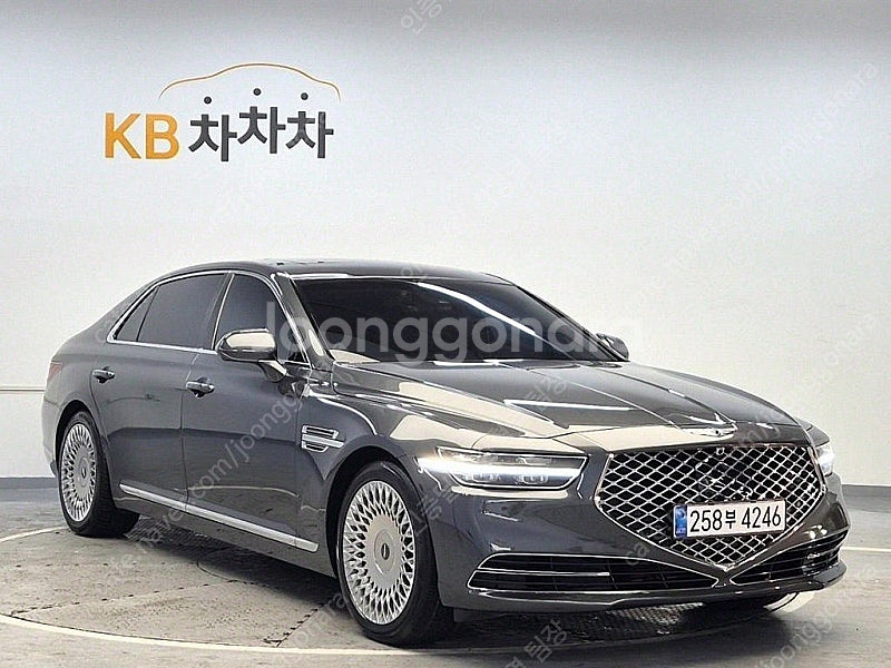제네시스 G90 중고 제네시스 중고 가격 회색 2020...--0