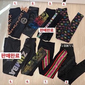 줌바웨어 줌바댄스 후뚤마뚤 입기 좋은 검정 레깅스 모음
