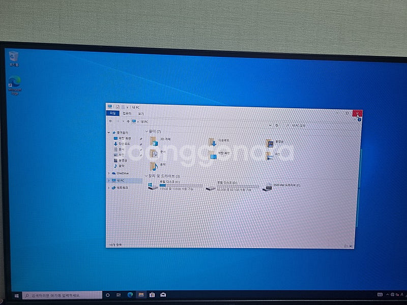 삼성 데스크탑 사무용 본체 i3-9100 DM500S9...--1