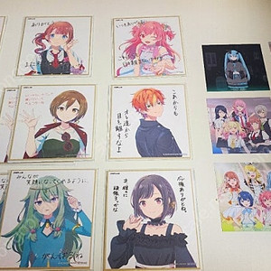 극장판 프로젝트 세카이 3,4주차 색지 판매 합니다.