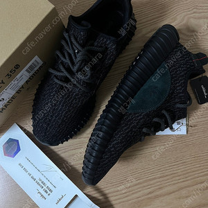 이지부스트350 v1 파이럿블랙 270사이즈