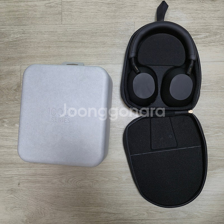소니 WH-1000XM5 블랙 헤드폰 (이어패드 교체)--0