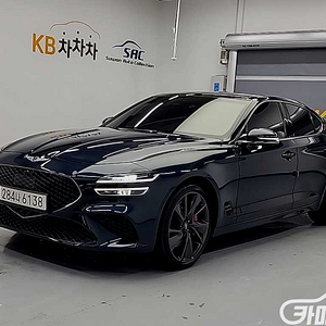 [제네시스]더 뉴 G70 가솔린 2.0T 4WD 스포츠 패키지 (5인승) 2022 년 휘발유 중고차 전액할부 중고차리스 중고차수출