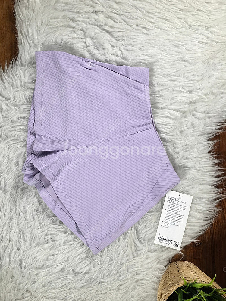 룰루레몬 쇼츠 여성반바지 [새상품] Ribbed Sof...--7