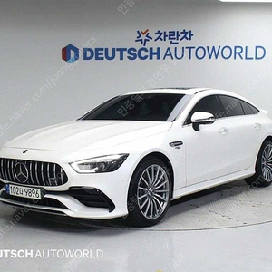흰색 벤츠 AMG 중고 벤츠 AMG GT 중고 4도어 43 4MATIC+ 기본형 중고차리스구매 당일출고 78,370 km