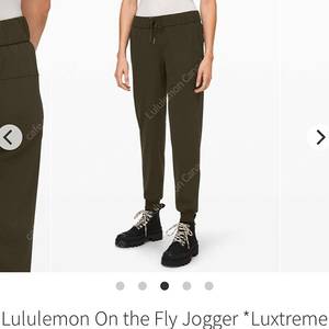 룰루레몬 조거팬츠 [새상품] On The Fly Jogger 카키색 사이즈2