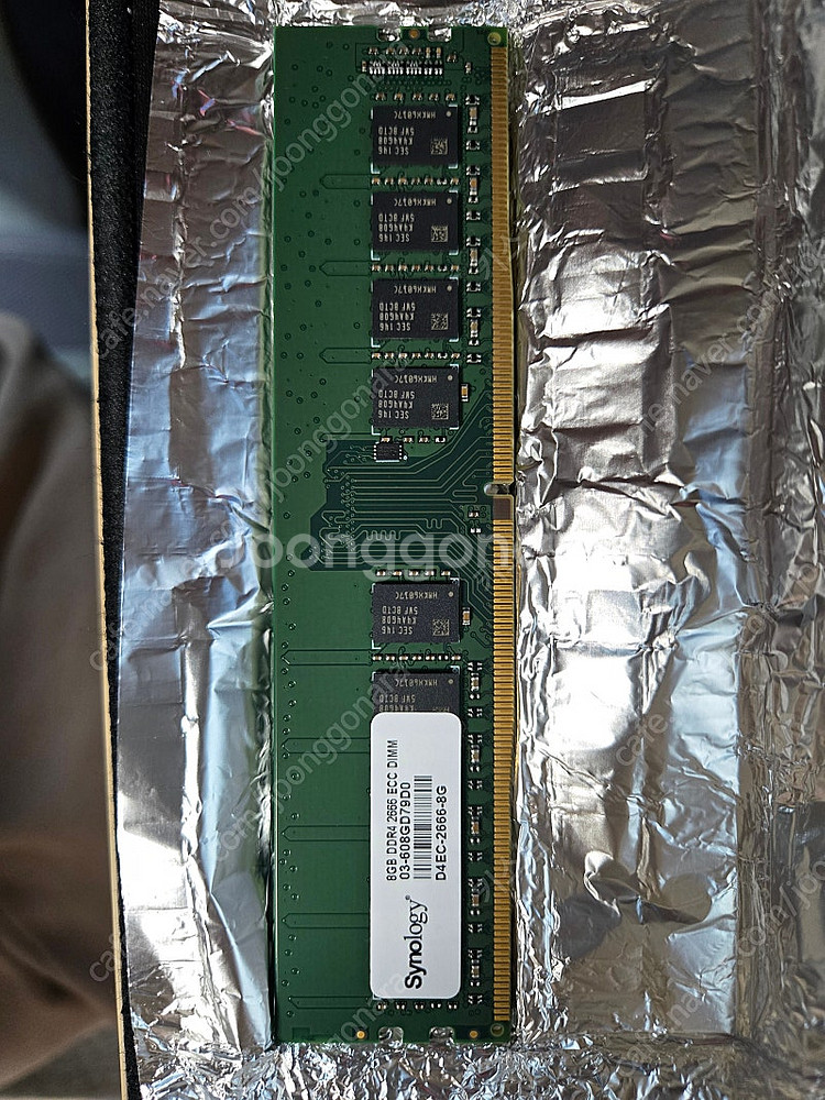 시놀로지 정품 ECC DDR4 8기가 램 팝니다. (시...--0