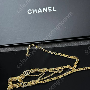 샤넬 골드 체인벨트