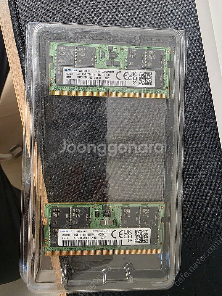 노트북 삼성 32gb x 2 5600 팝니다--0