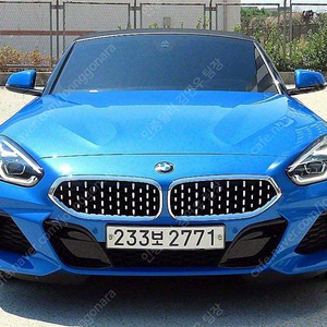 파란색 BMW Z4 중고 BMW 중고 sDrive 20I M 스포츠 실매물인증중고차 63,353 km