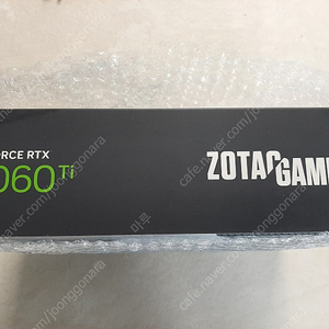 ZOTAC RTX 5060Ti 그래픽카드 미개봉/ 조텍