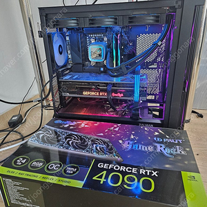 rtx 4090 이엠텍 보석바 팝니다.