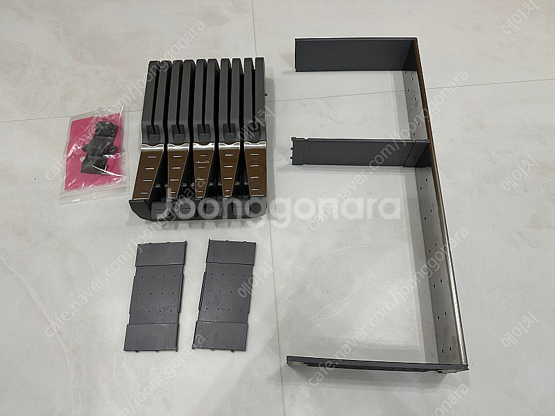 블룸 정품 오가라인 칼꽂이 나이프홀더+ 수저분리통--0