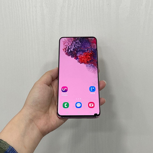 87030 갤럭시S20 핑크 128GB 부산 중고폰 팝니다 10만원