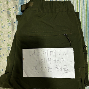 [M]나이키 ACG 스미스서밋 카고 팬츠 러프그린 새상품