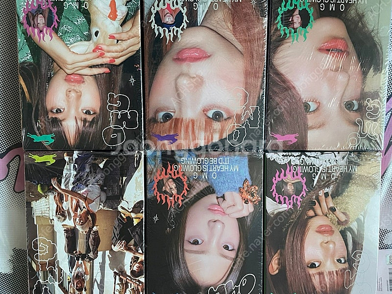 뉴진스 omg 앨범 6종 세트--0