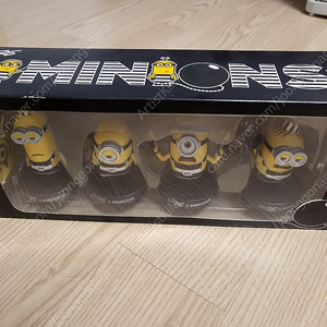 [판매] GS25 X MINIONS 한정판 미니언즈 피규어 스탬프 세트 (미개봉)