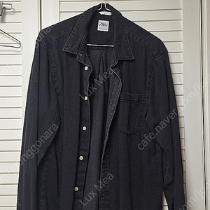 [자라] 자라 ZARA 남성 데님셔츠 블랙, 버건디