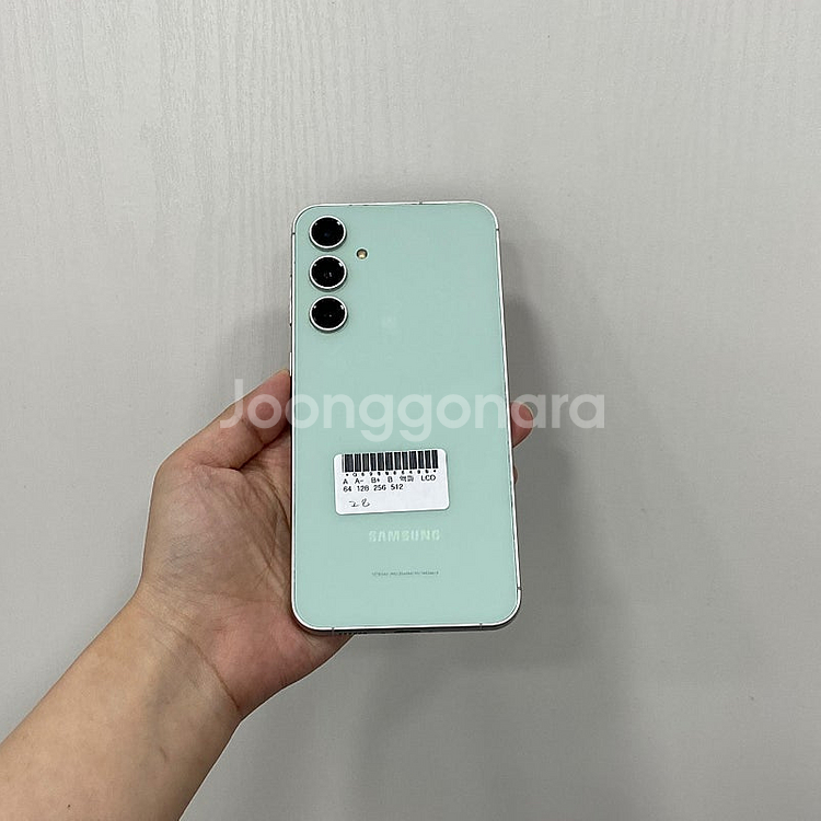 86380 갤럭시S23FE 민트 256GB 부산 중고폰...--2