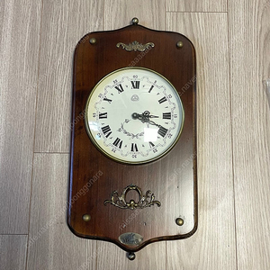 유럽 앤틱 빈티지 벽걸이 시계 택포6