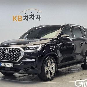 [KG모빌리티(쌍용) ]올 뉴 렉스턴 (Y450) 디젤 2.2 4WD 마스터 (5인승) 2022 년 중고차☆전액할부☆중고리스☆첫차☆