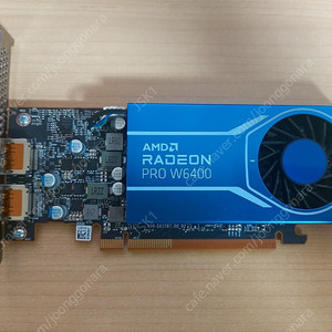 라데온 프로 W6400 1슬롯 무전원 그래픽카드