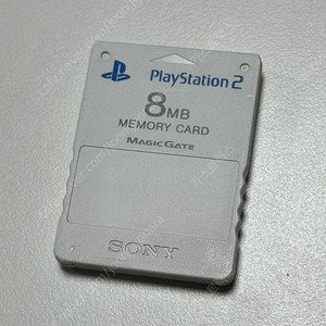 ps2 플스2 메모리카드 화이트