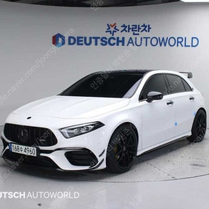 벤츠 A클래스 중고 A클래스 벤츠 중고 흰색 2021년식 57,017km AMG A45 4MATIC+ 해치백 중고차 후기
