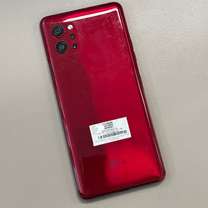 LG Q92 레드색상 128용량 미파손 무잔상 가성비 꿀매물 서브용 배달용 게임용 추천 5만 판매합니다